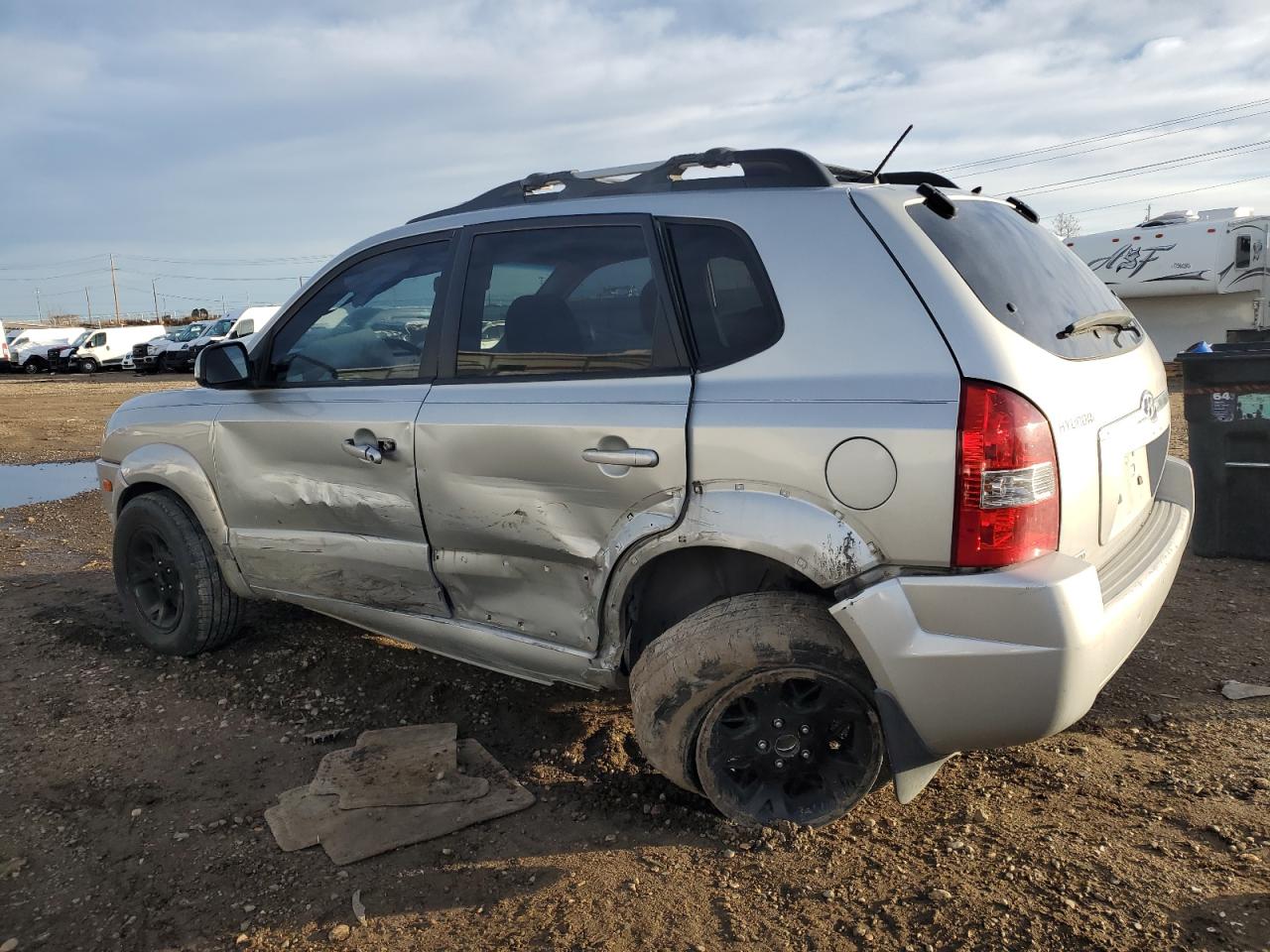 Image 2 of 2007 HYUNDAI TUCSON SE 2007 with VIN KM8JN12D47U505288