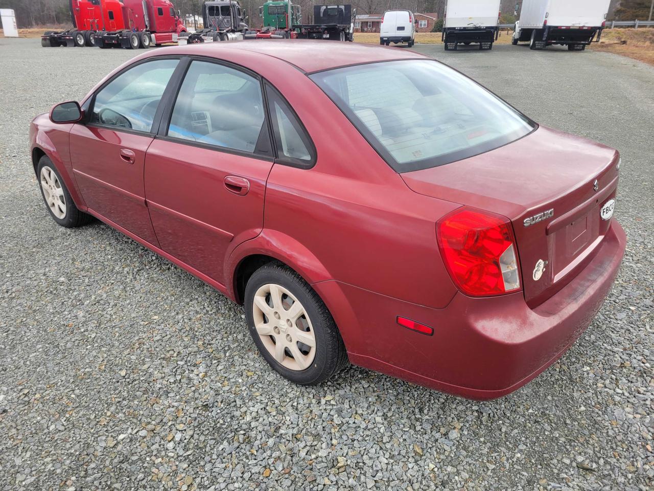 Image 3 of 2004 SUZUKI FORENZA S 2004 with VIN KL5JD52Z74K961633
