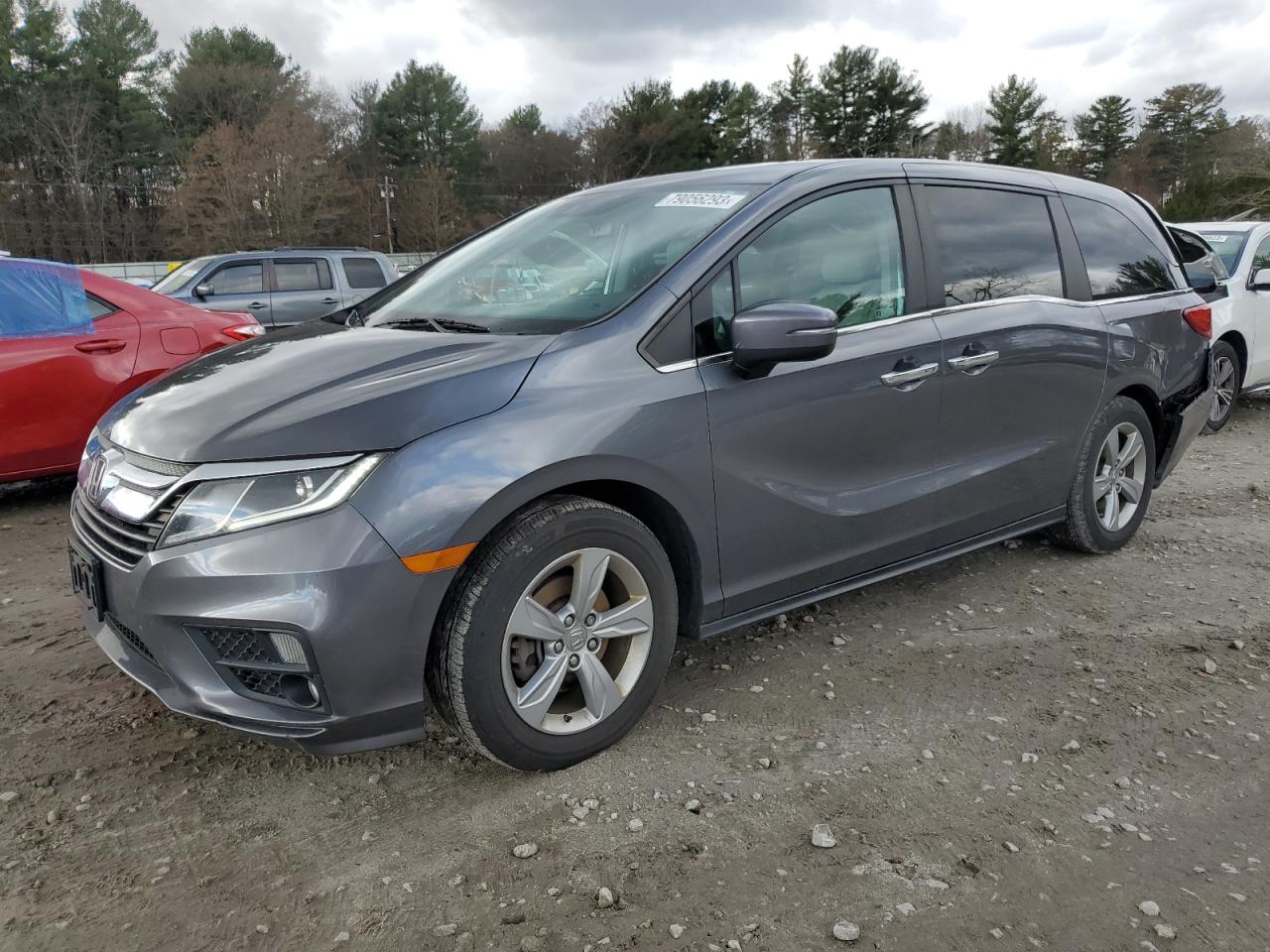 Image 1 of 2019 HONDA ODYSSEY EXL 2019 with VIN 5FNRL6H70KB021910