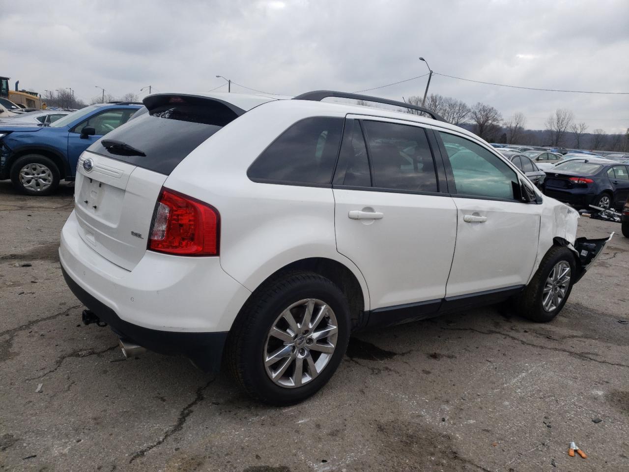 Image 3 of 2014 FORD EDGE SEL 2014 with VIN 2FMDK3JC4EBB62334