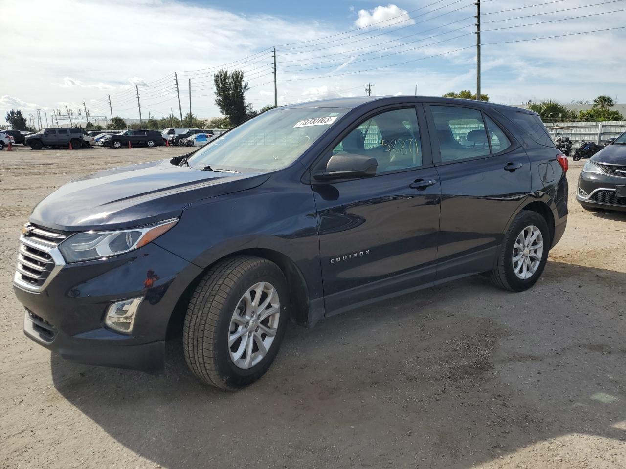 Изображение 1 2020 CHEVROLET EQUINOX LS 2020 с VIN 3GNAXHEV8LS617539