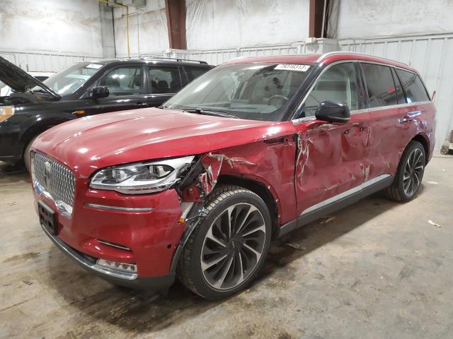 Image 1 of 2021 LINCOLN AVIATOR RESERVE 2021 with VIN 5LM5J7XC6MGL10901