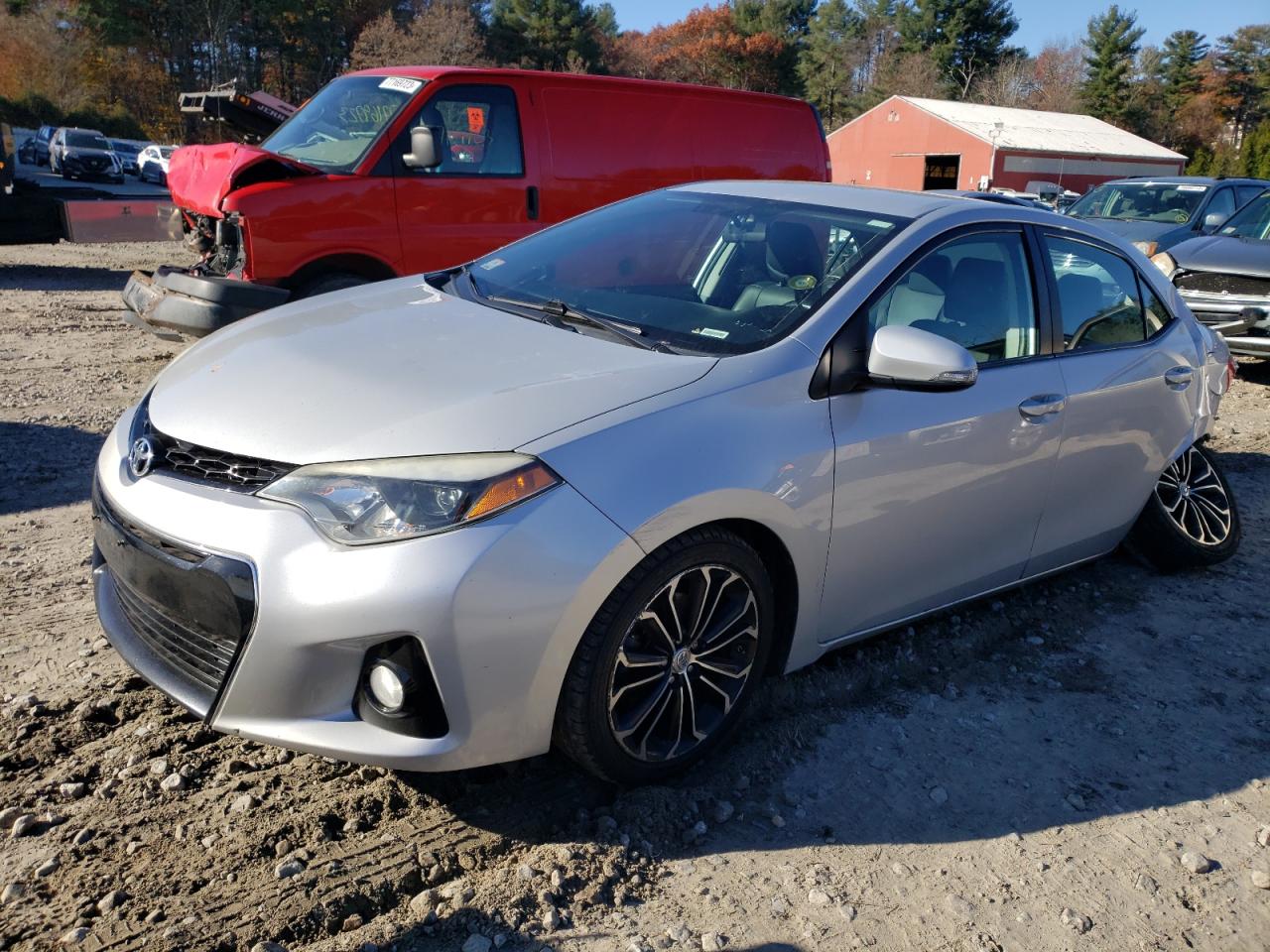 Obraz 1 z 2014 TOYOTA COROLLA L 2014 z VIN 2T1BURHE7EC125155