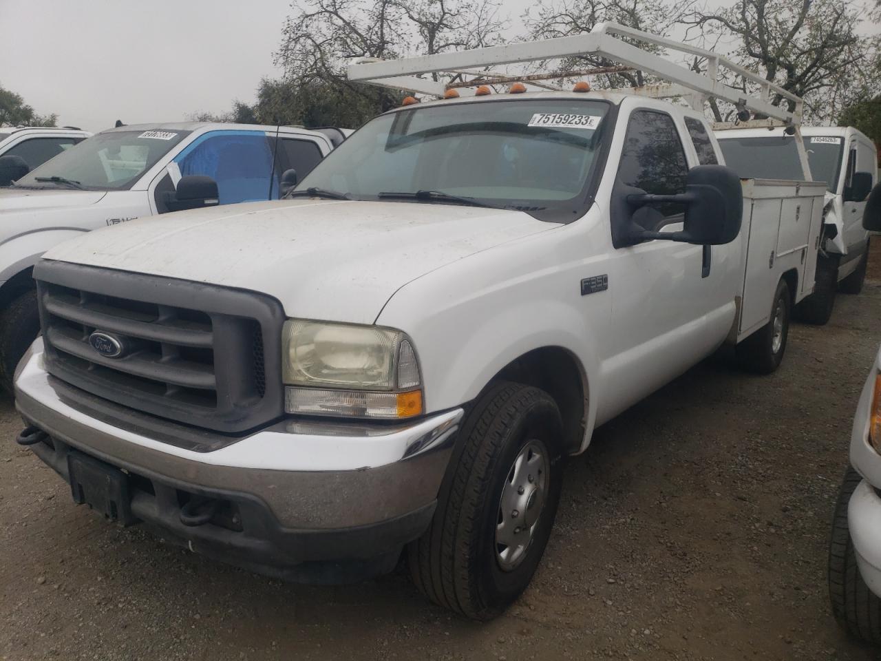 Image 2 of 2003 FORD F350 SRW SUPER DUTY 2003 with VIN 1FDSX34L23EC63412