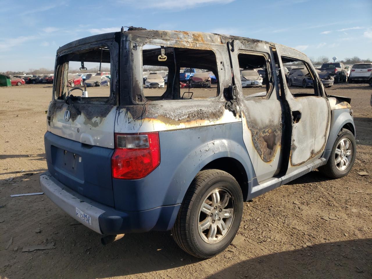 Изображение 3 2006 HONDA ELEMENT EX 2006 с VIN 5J6YH28656L009133
