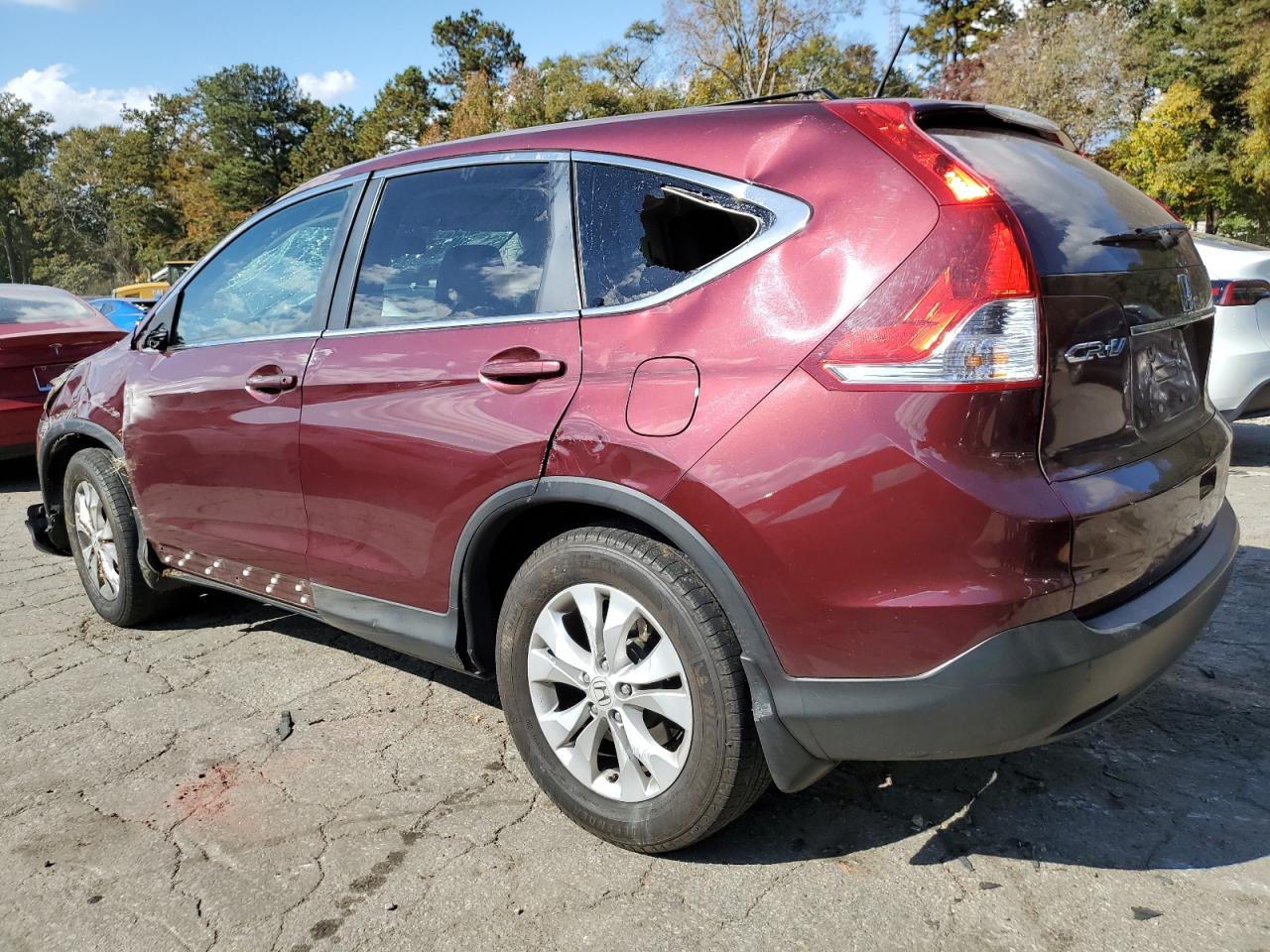 Изображение 2 2013 HONDA CR-V EX 2013 с VIN 5J6RM3H55DL019669