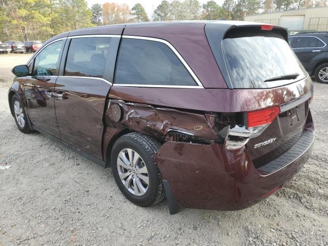 Image 2 of 2015 HONDA ODYSSEY EXL 2015 with VIN 5FNRL5H69FB061362