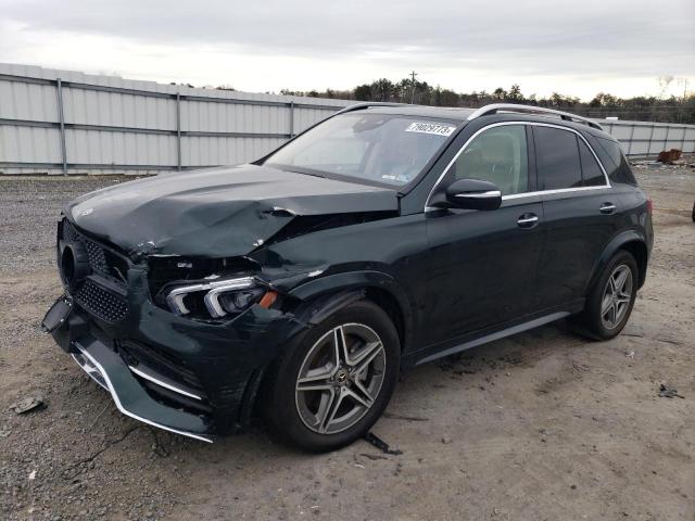 Image 1 of 2022 MERCEDES-BENZ GLE 450 4MATIC 2022 with VIN 4JGFB5KB5NA771938
