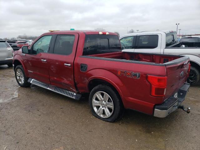 Изображение 2 2018 FORD F150 SUPERCREW 2018 с VIN 1FTFW1E19JFD82771