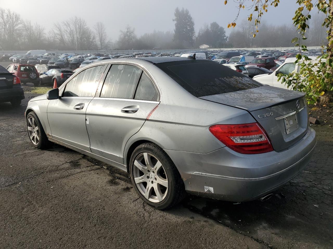 Image 2 of 2013 MERCEDES-BENZ C 300 4MATIC 2013 with VIN WDDGF8AB1DG123840