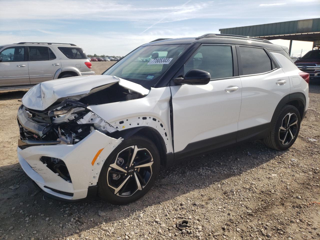 Image 1 of 2022 CHEVROLET TRAILBLAZER RS 2022 with VIN KL79MTSL4NB121627