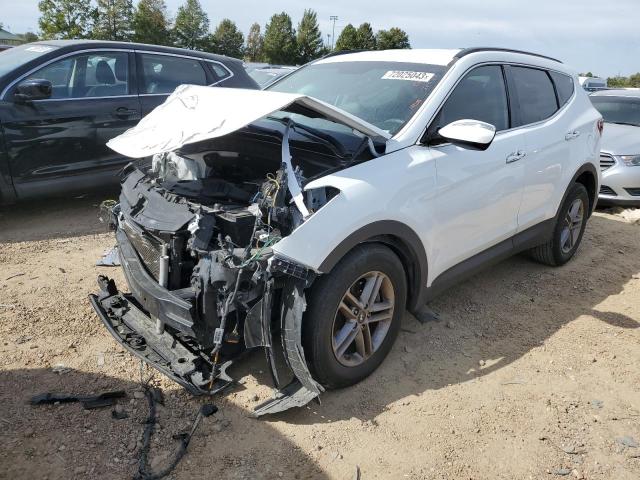 Image 1 of 2018 Hyundai Santa Fe 2018 with VIN 5XYZU3LB7JG509640