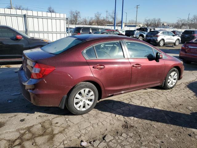 Изображение 3 2012 HONDA CIVIC LX 2012 с VIN 19XFB2F56CE107469