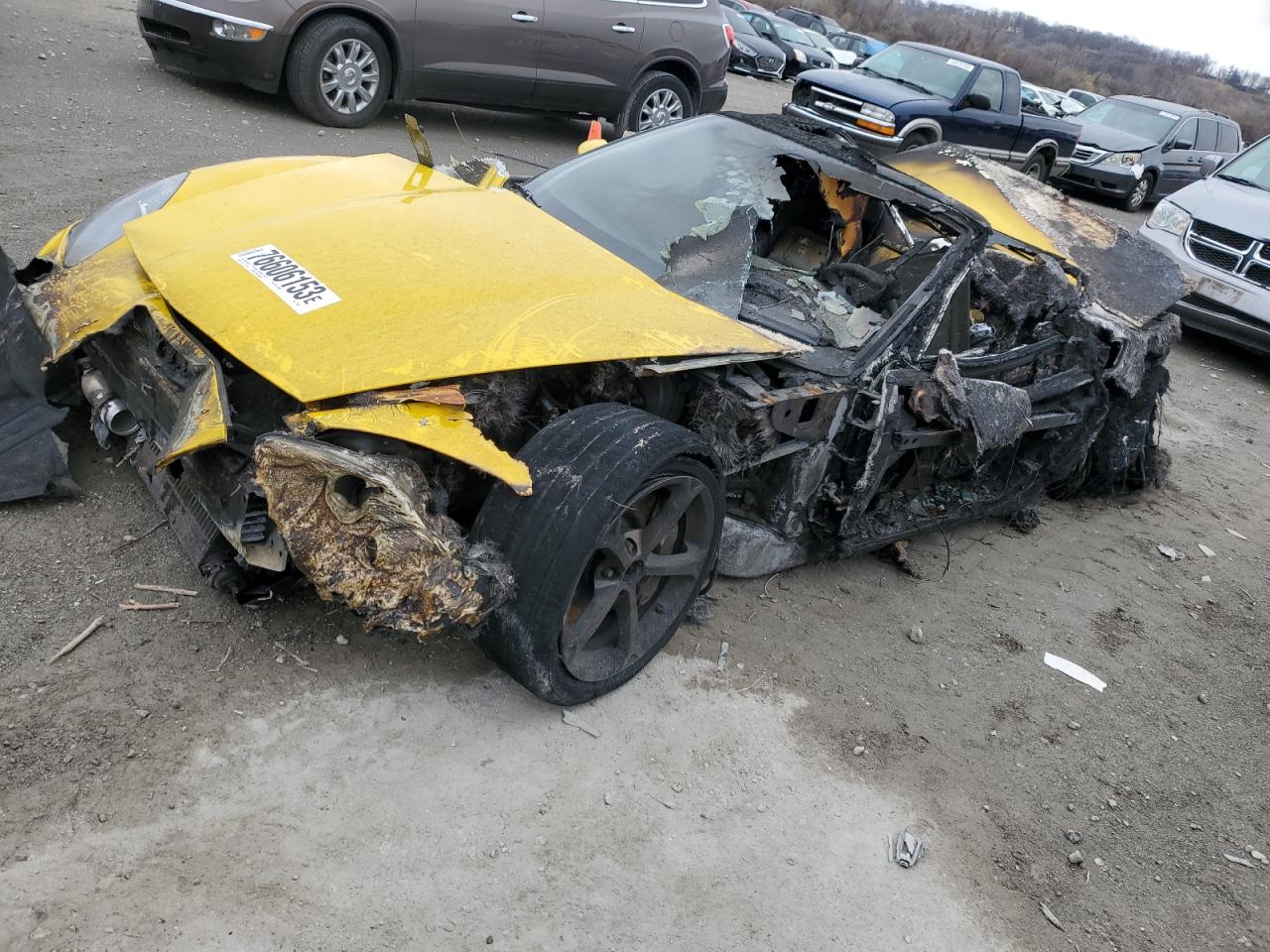 Image 1 of 2011 CHEVROLET CORVETTE GRAND SPORT 2011 with VIN 1G1YW3DW8B5110360