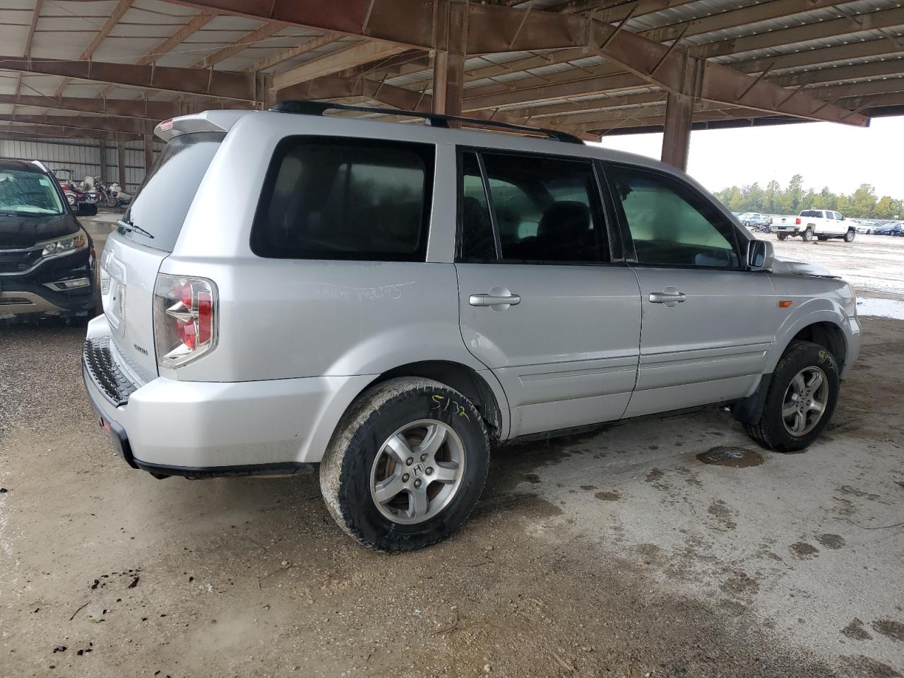 Image 3 of 2008 HONDA PILOT EXL 2008 with VIN 5FNYF18588B032814