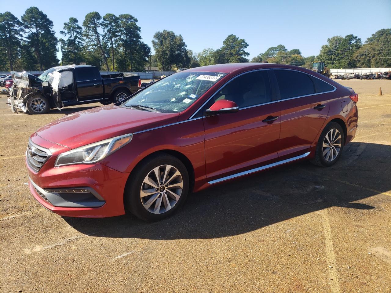 Image 1 of 2015 HYUNDAI SONATA SPORT 2015 with VIN 5NPE34AF8FH107512