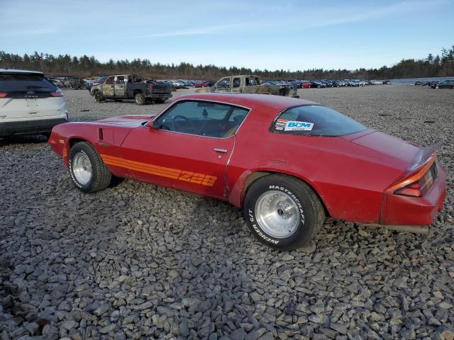 Изображение 2 1981 CHEVROLET CAMARO  1981 с VIN 1G1AP87LXBN117419