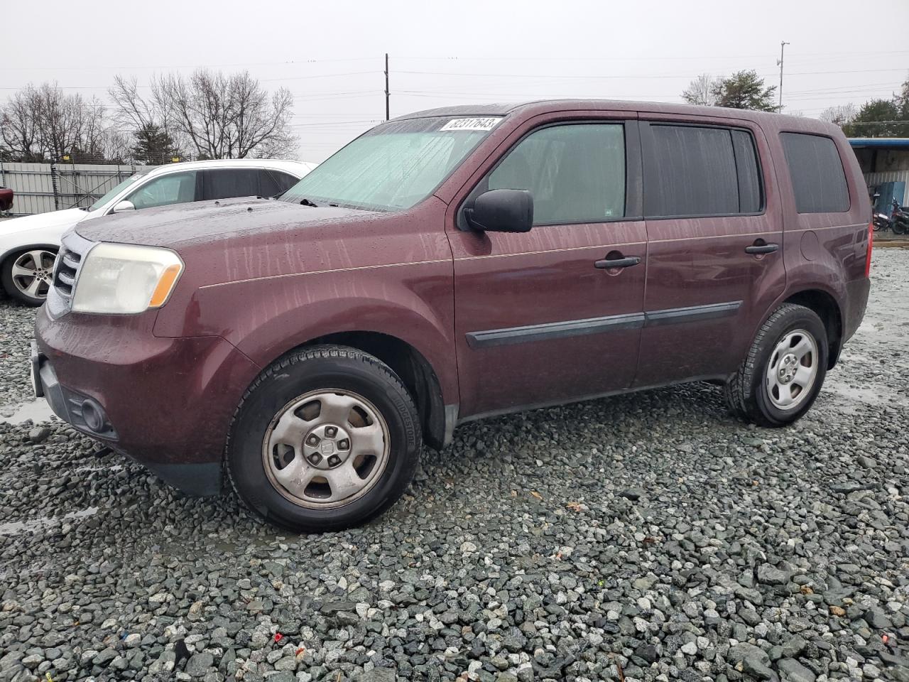 Obraz 2012 HONDA PILOT LX 2012