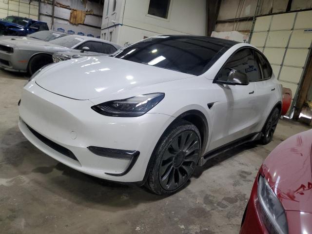 Image 1 of 2020 TESLA MODEL Y  2020 with VIN 5YJYGDEE5LF009129