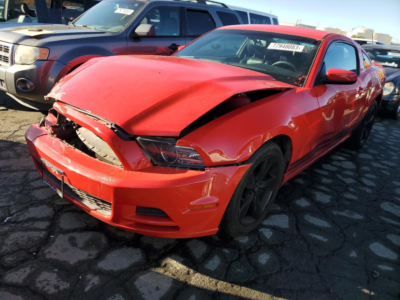 Image 1 of 2014 FORD MUSTANG  2014 with VIN 1ZVBP8AM9E5201178