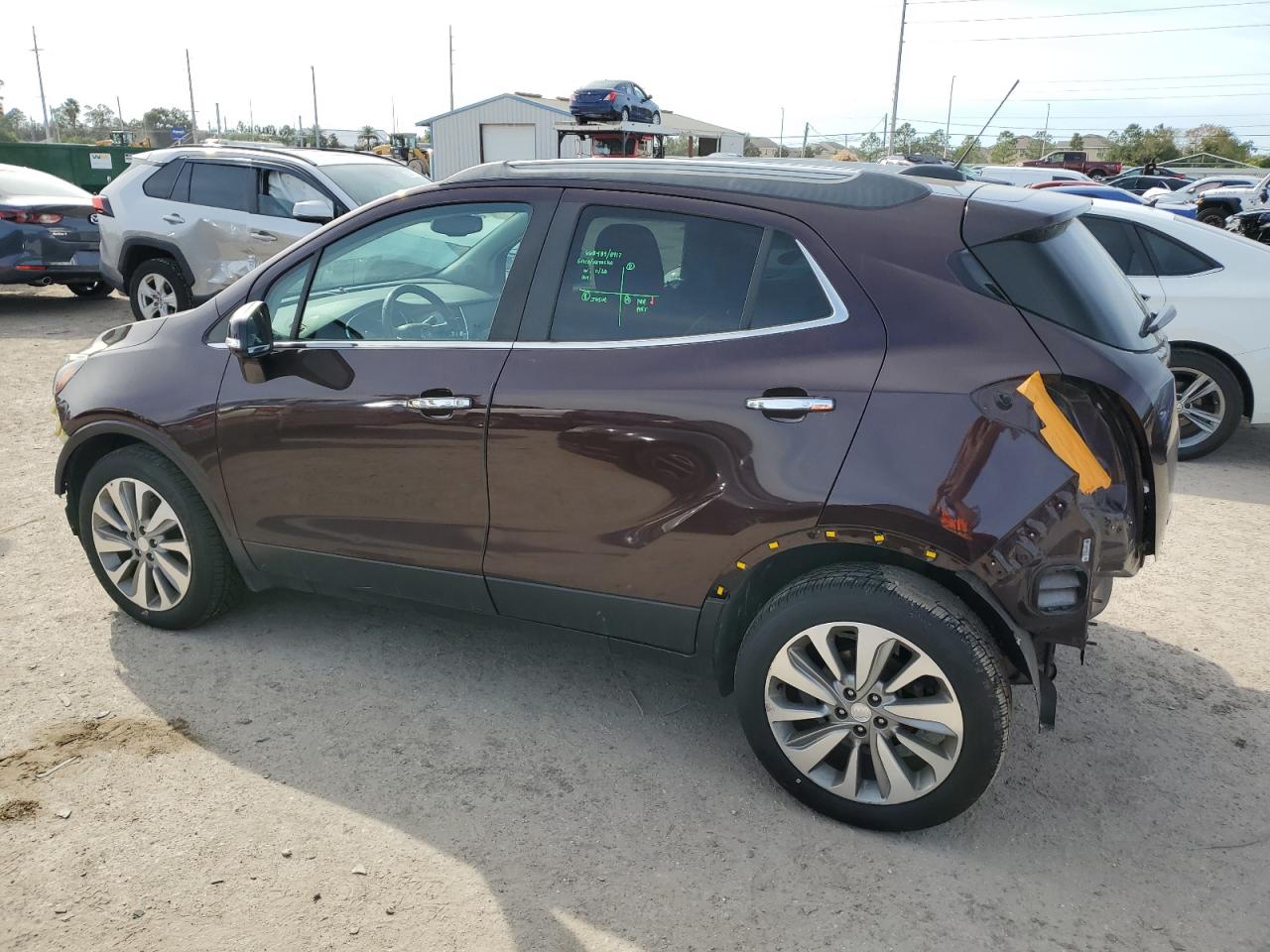 Image 2 of 2017 BUICK ENCORE PREFERRED 2017 with VIN KL4CJASB1HB077713