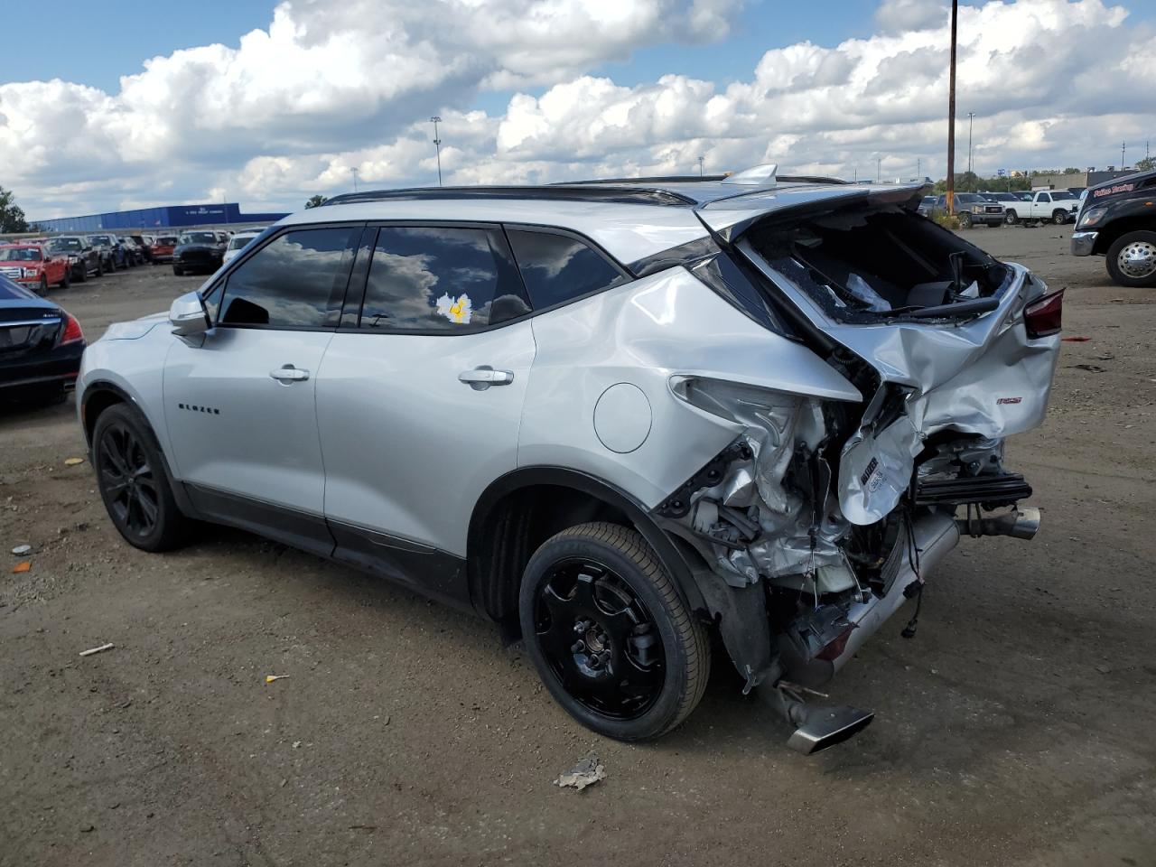 Image 2 of 2021 CHEVROLET BLAZER RS 2021 with VIN 3GNKBERSXMS569786