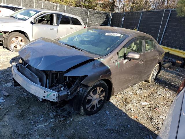 Image 1 of 2014 HONDA CIVIC HYBRID 2014 with VIN 19XFB4F21EE200968