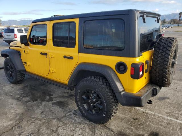 Image 2 of 2021 JEEP WRANGLER UNLIMITED SPORT 2021 with VIN 1C4HJXDG1MW610850