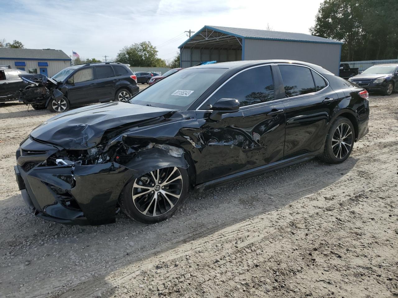 Image 1 of 2018 TOYOTA CAMRY L 2018 with VIN 4T1B11HKXJU677936