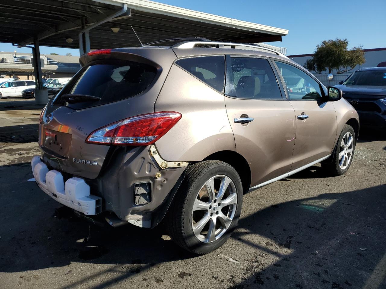 Изображение 3 2012 NISSAN MURANO S 2012 с VIN JN8AZ1MU5CW113610