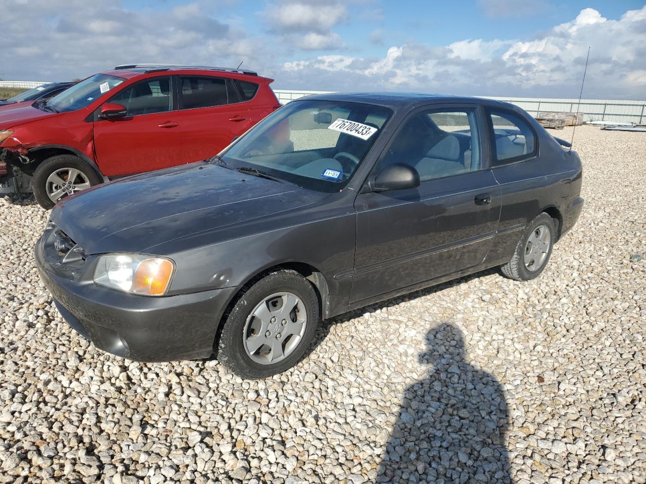 Изображение 1 2002 HYUNDAI ACCENT GS 2002 с VIN KMHCG35C52U234705