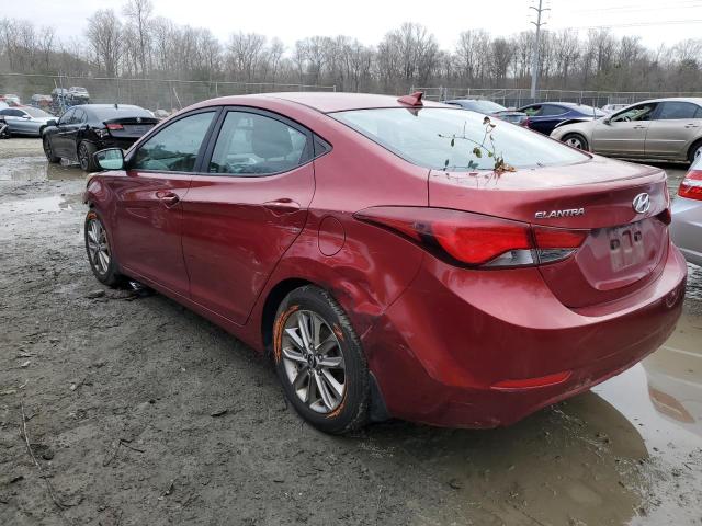 Image 2 of 2016 HYUNDAI ELANTRA SE 2016 with VIN 5NPDH4AE2GH683084