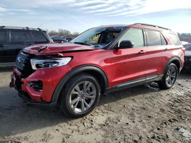Image 1 of 2021 FORD EXPLORER XLT 2021 with VIN 1FMSK8DH5MGA40438
