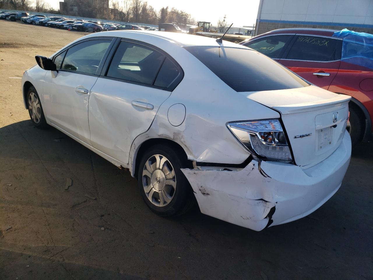 Image 2 of 2012 HONDA CIVIC HYBRID 2012 with VIN JHMFB4F28CS009699