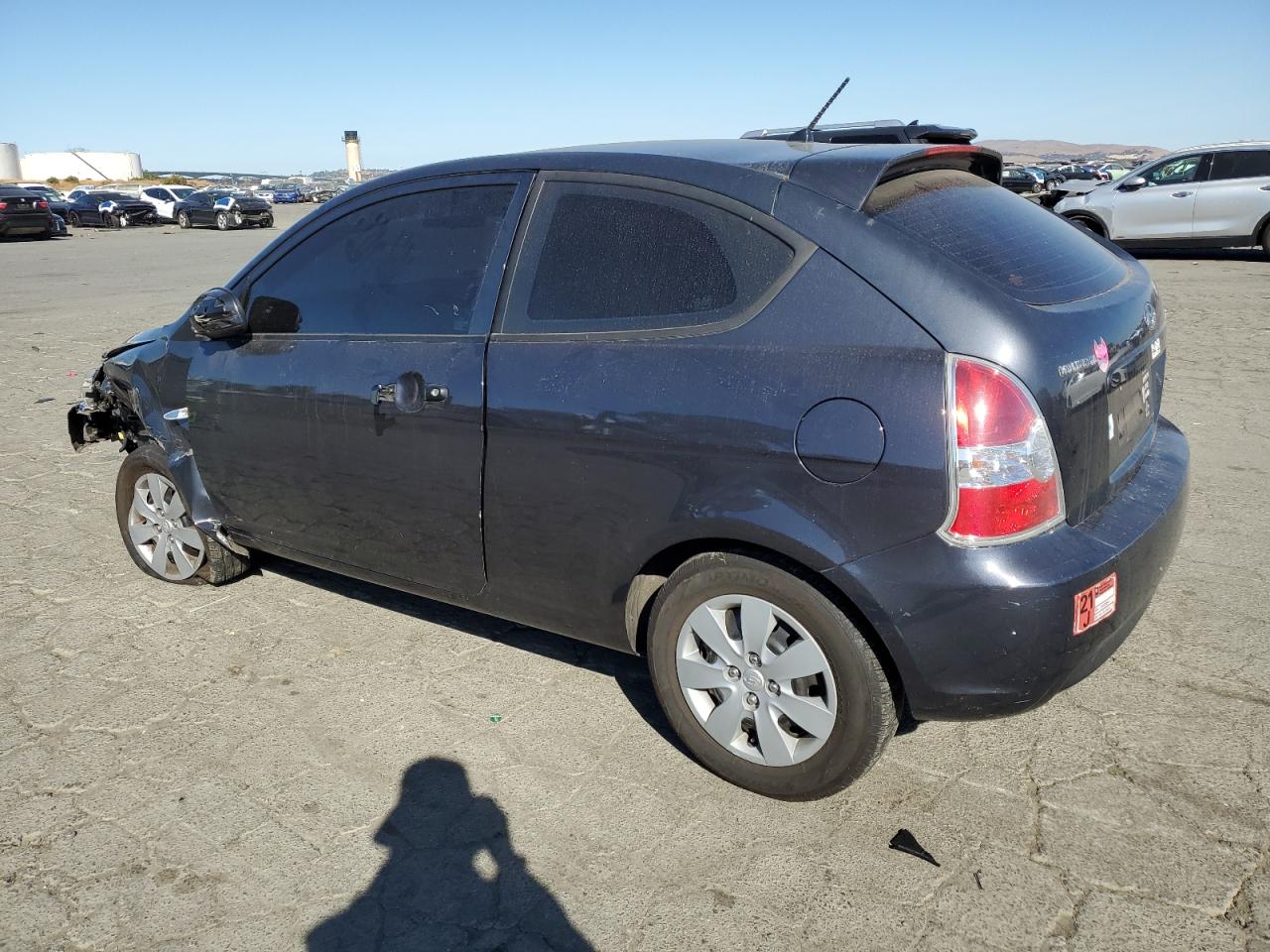 Изображение 2 2010 HYUNDAI ACCENT BLUE 2010 с VIN KMHCM3AC2AU165811