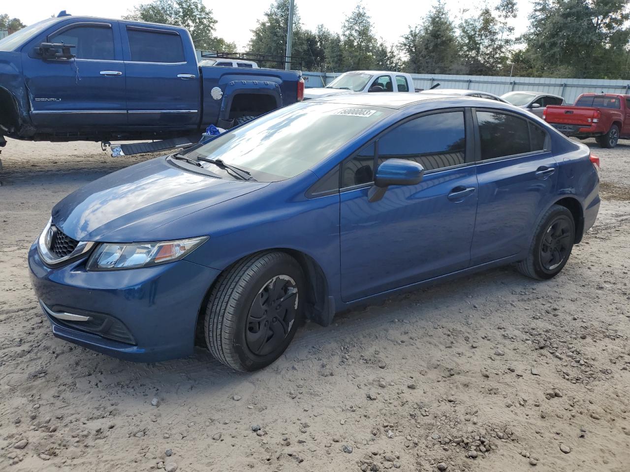 Obraz 1 z 2015 HONDA CIVIC LX 2015 z VIN 19XFB2F51FE009177