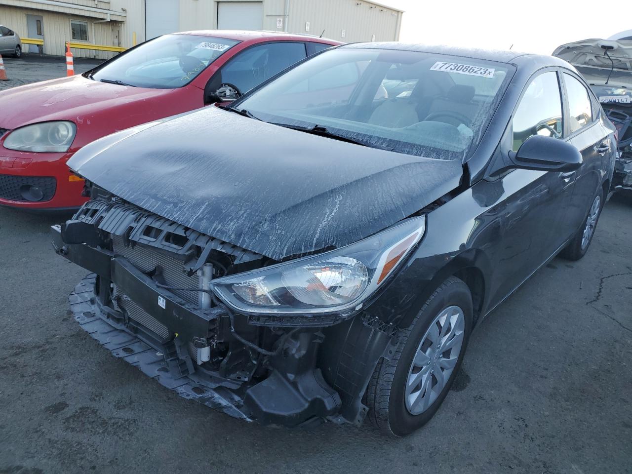 Image 1 of 2019 HYUNDAI ACCENT SE 2019 with VIN 3KPC24A39KE067116