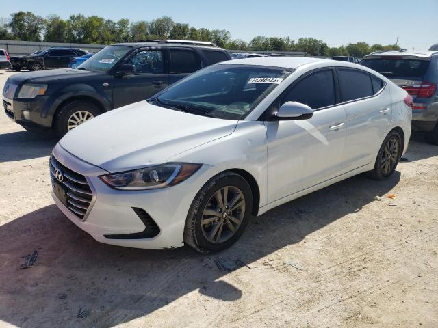 Image 1 of 2018 HYUNDAI ELANTRA SEL 2018 with VIN 5NPD84LF1JH294112