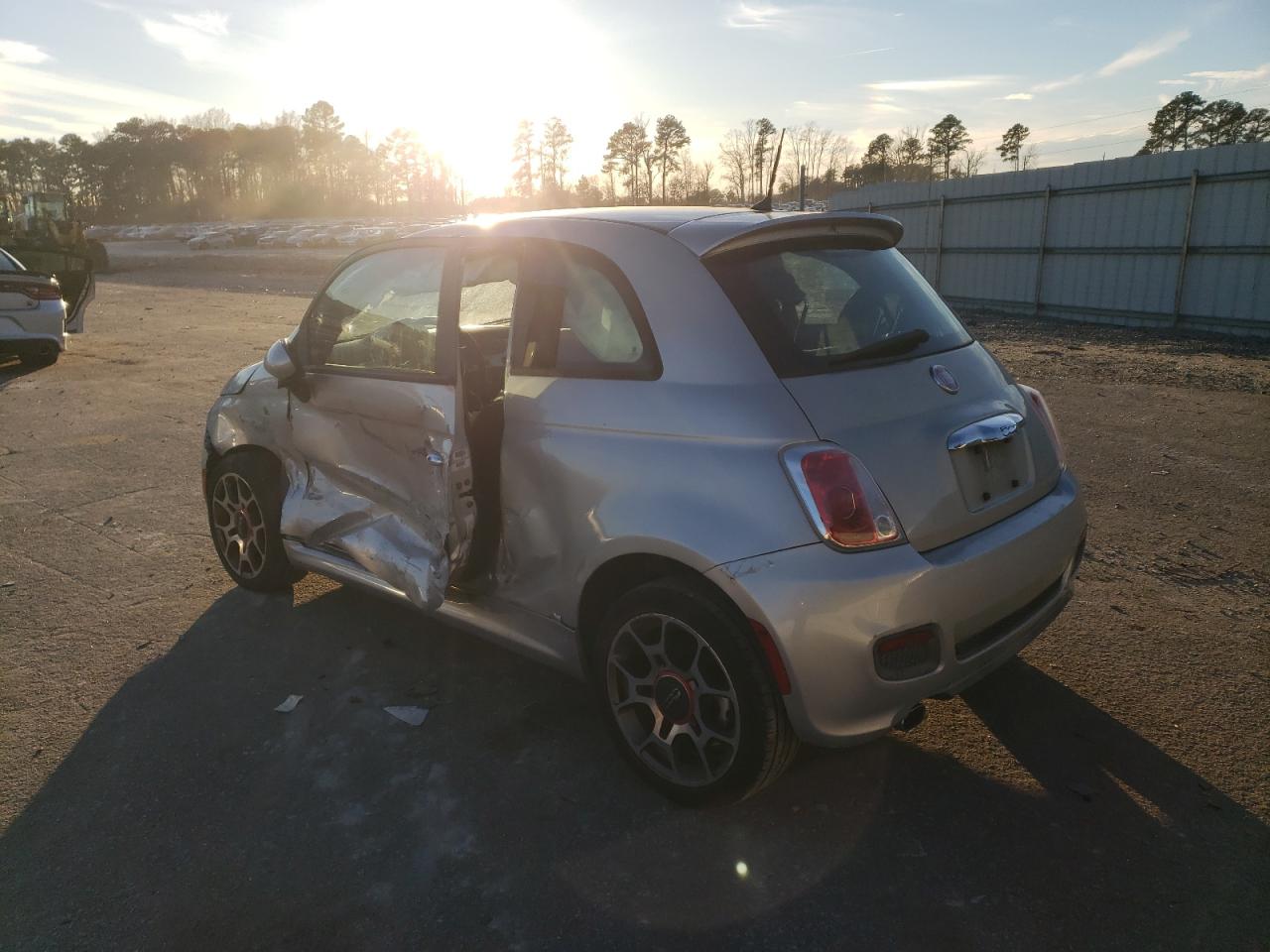 Image 2 of 2012 FIAT 500 SPORT 2012 with VIN 3C3CFFBRXCT357658