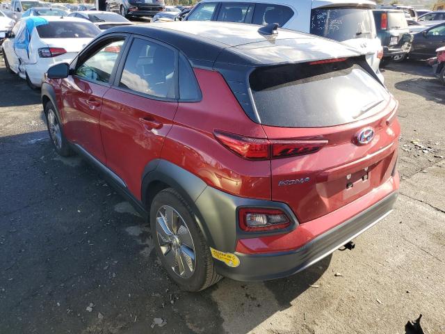 Obraz 2 z 2021 HYUNDAI KONA SEL 2021 z VIN KM8K23AG1MU134834