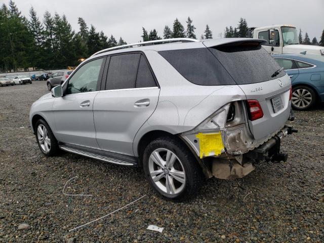 Image 2 of 2015 MERCEDES-BENZ ML 350 4MATIC 2015 with VIN 4JGDA5HB0FA564117