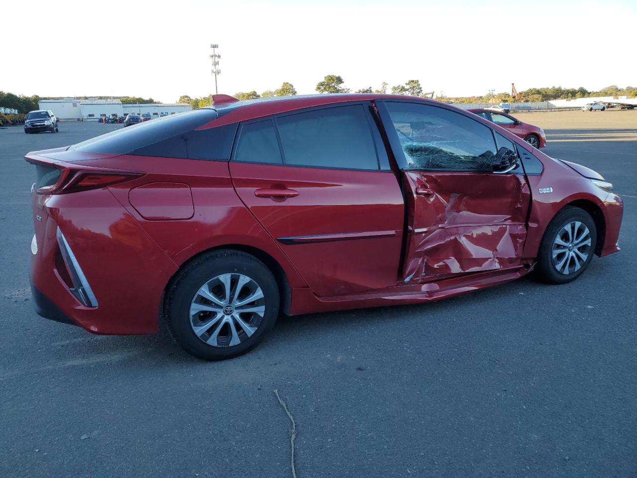 Image 3 of 2020 TOYOTA PRIUS PRIME LE 2020 with VIN JTDKARFP2L3151391