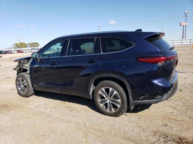 Image 2 of 2021 TOYOTA HIGHLANDER HYBRID XLE 2021 with VIN 5TDHBRCH7MS517933