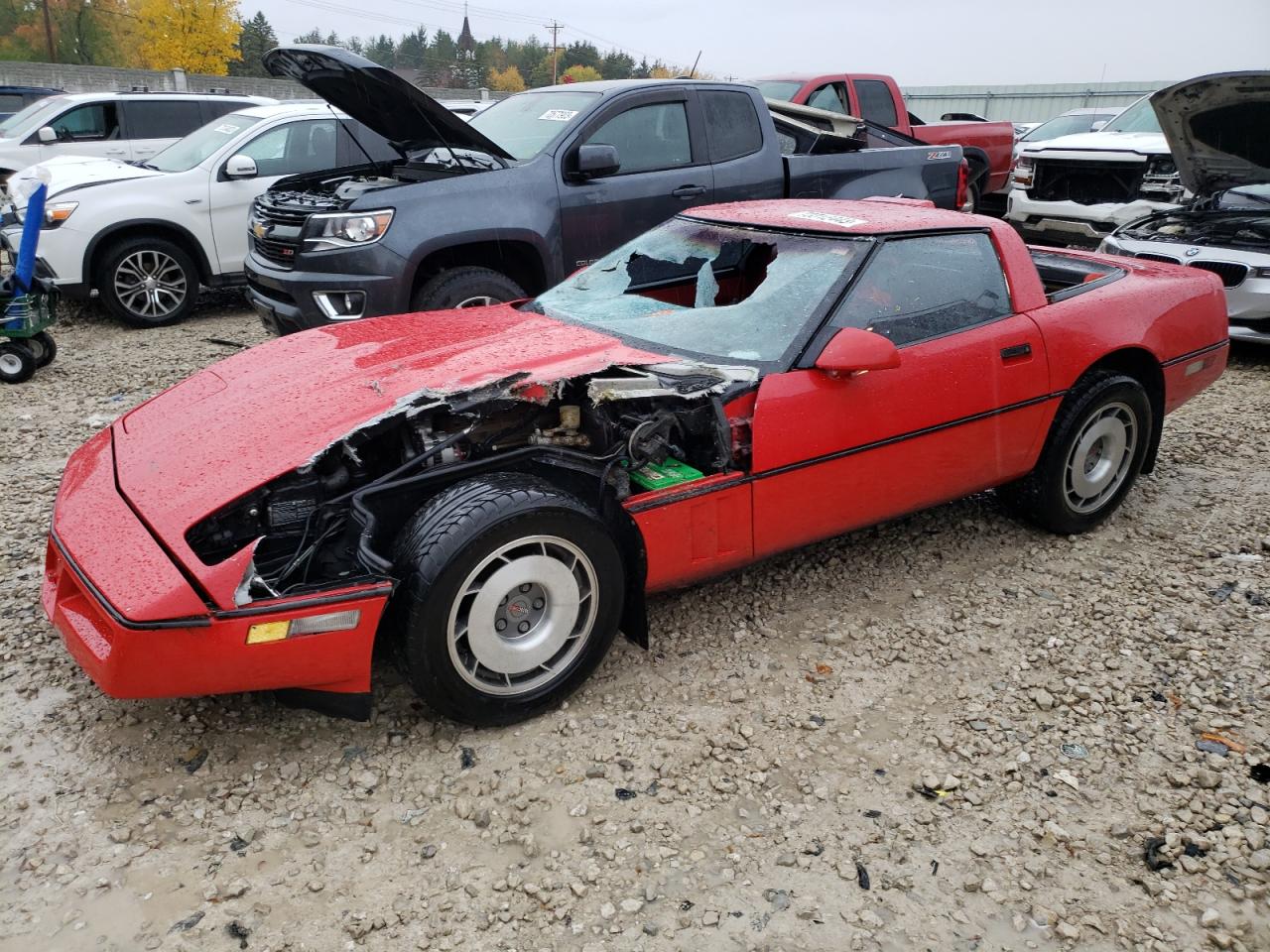 Image 1 of 1987 CHEVROLET CORVETTE  1987 with VIN 1G1YY2182H5101463