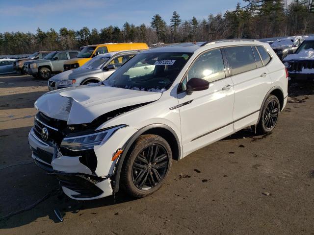 Image 1 of 2022 VOLKSWAGEN TIGUAN SE R-LINE BLACK 2022 with VIN 3VV8B7AX0NM009787