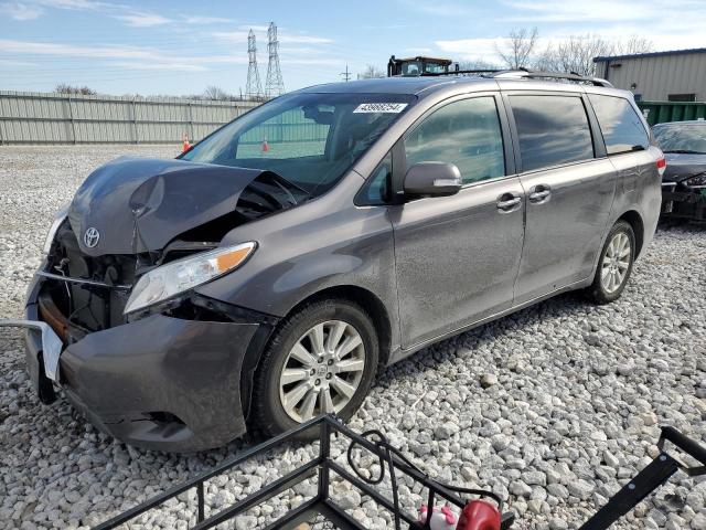 Image 1 of 2014 TOYOTA SIENNA XLE 2014 with VIN 5TDDK3DC9ES093428