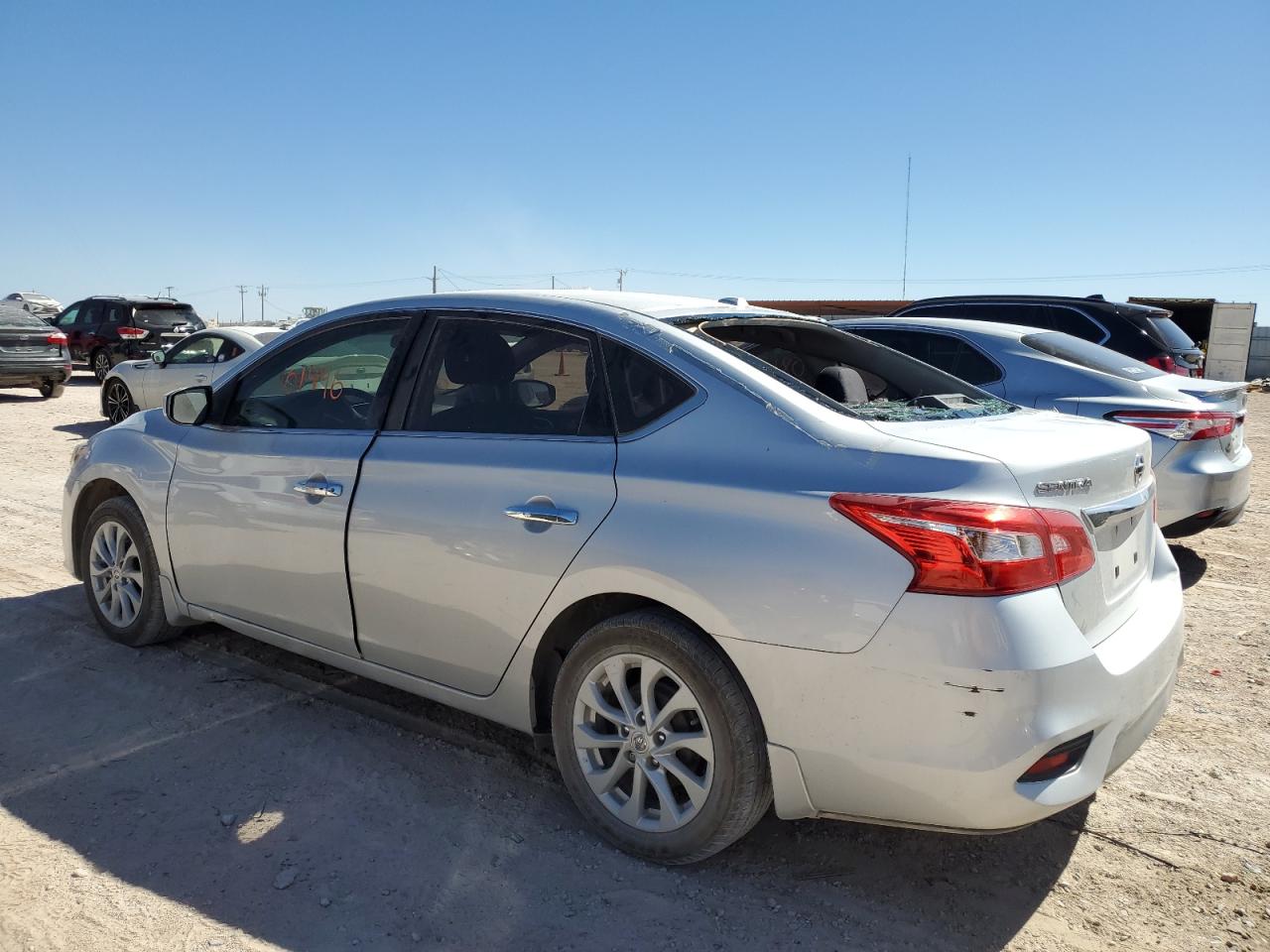 Image 2 of 2018 NISSAN SENTRA S 2018 with VIN 3N1AB7AP3JL623185