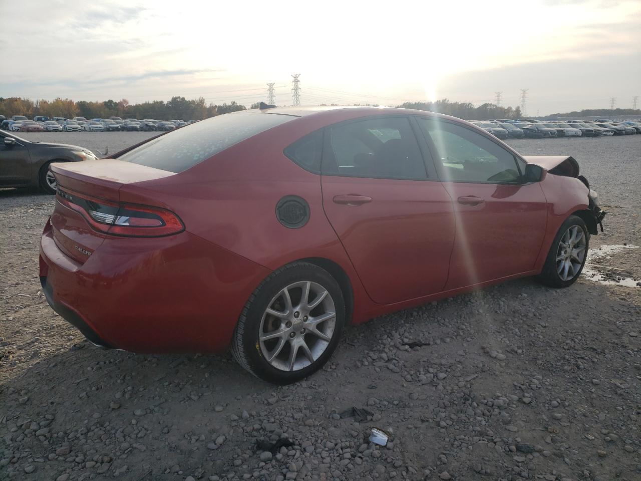 Image 3 of 2013 DODGE DART SXT 2013 with VIN 1C3CDFBA5DD268670