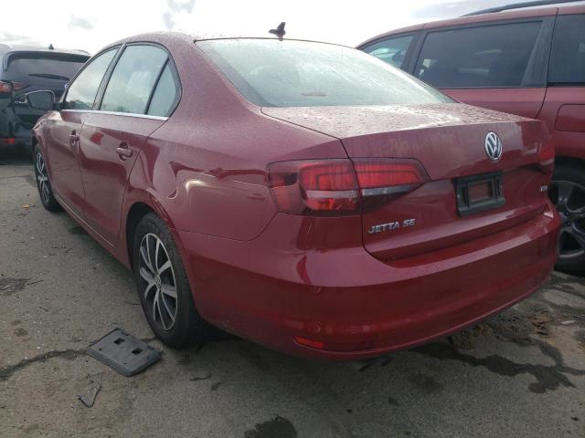 Image 2 of 2017 VOLKSWAGEN JETTA SE 2017 with VIN 3VWDB7AJ3HM240659
