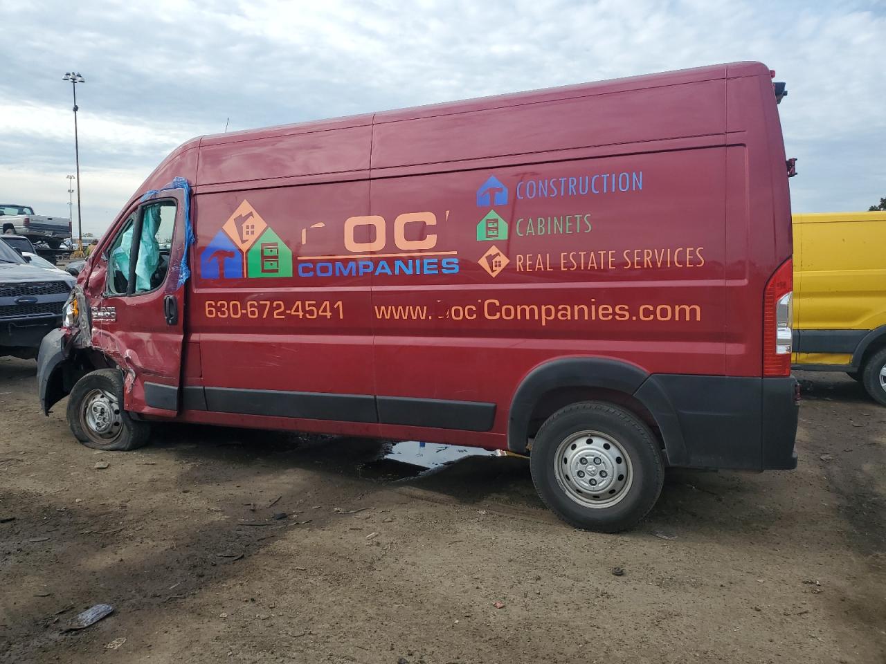 Obraz 2 z 2020 RAM PROMASTER 2500 2500 HIGH 2020 z VIN 3C6TRVDG9LE133124